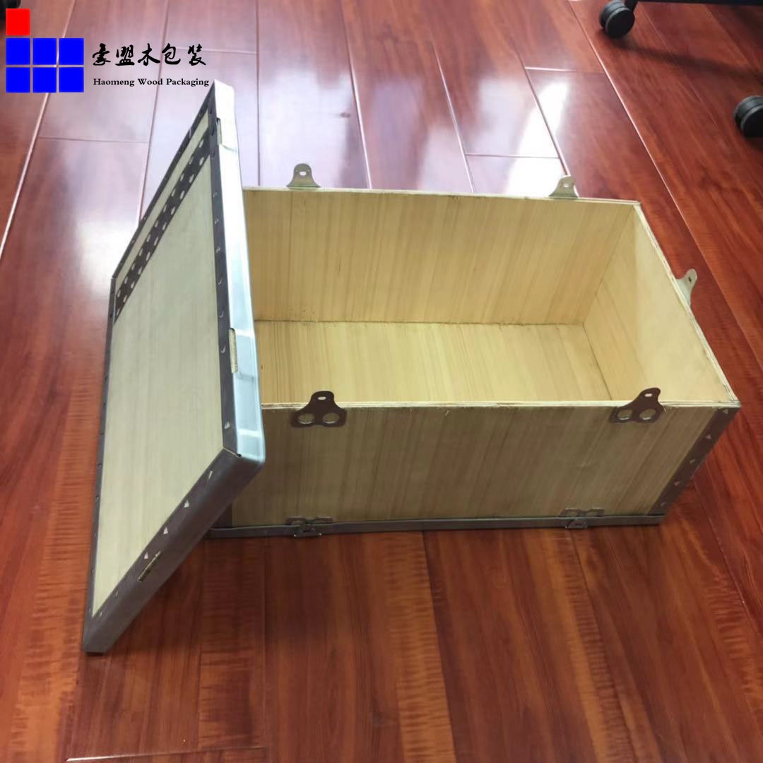 山东济宁出口用木箱  四面可拆卸三合板拼装堆放货物器材