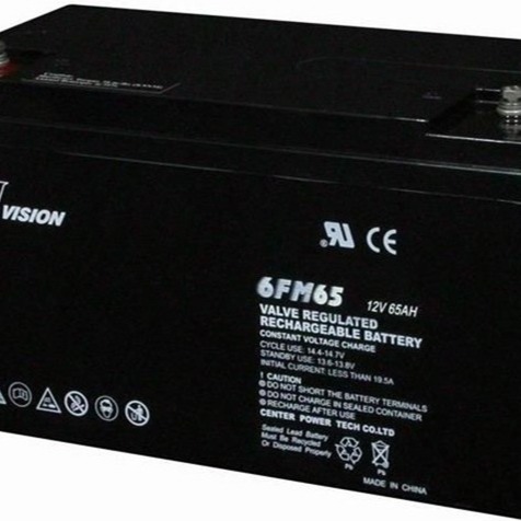 VISION威神铅酸型蓄电池6FM65太阳能路灯12V65AH配电柜变电直流电图片