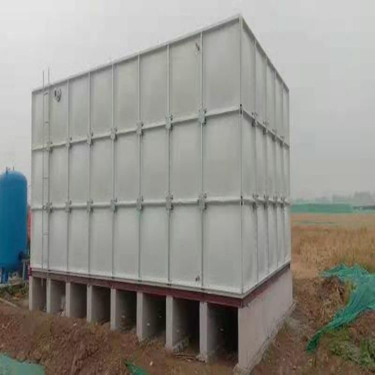 焊接式冷镀锌水箱 泽润保温水箱 900立方锅炉房用模压水箱