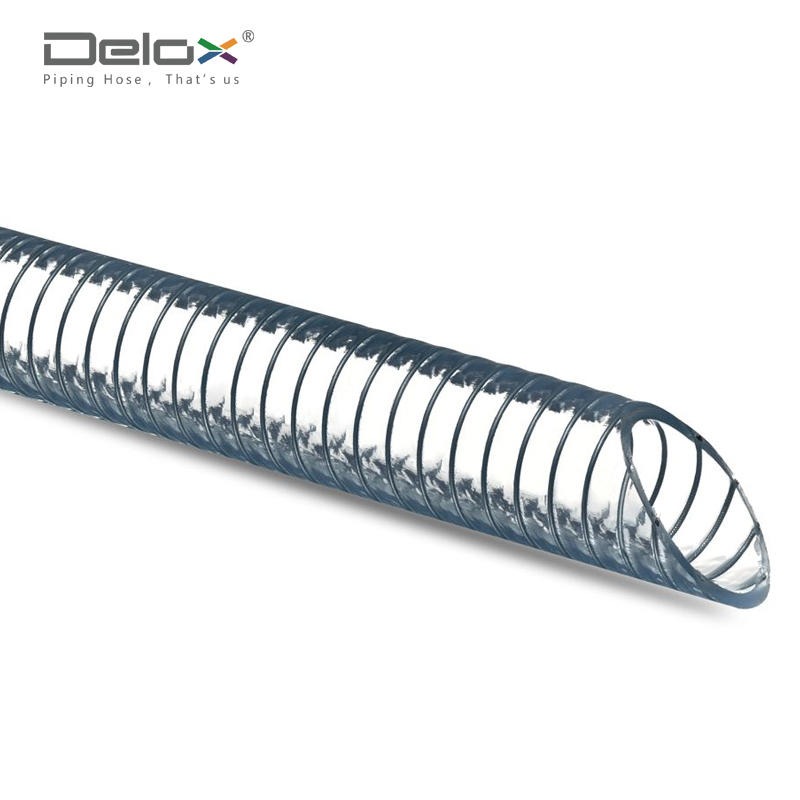 食品级PVC软管 透明软管 钢丝软管 DELOX聚氯乙烯软管 饮料输送管图片