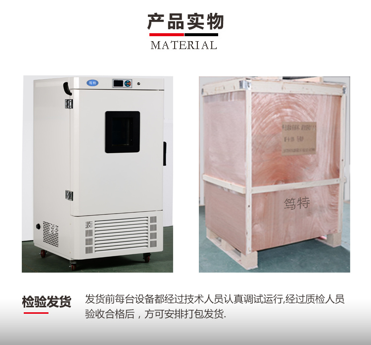 上海笃特生产DWP-100CL实验室小型低温培养箱 智能低温保存箱示例图8
