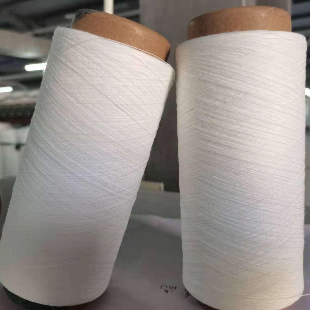 7支大化纯涤针织纱气流纺纱线横机专用纱线