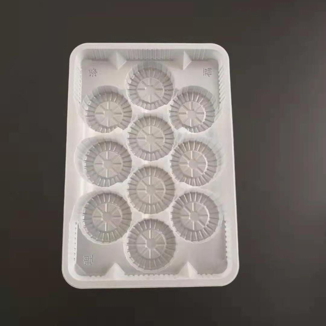 弘澔达塑业专业生产一次性冷冻包子内衬 馒头塑料托盘pp食品级吸塑蛋糕点包装盒