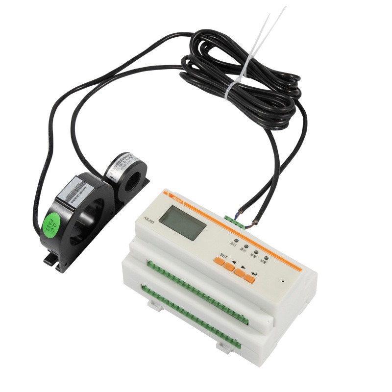 安科瑞ASJ60-LD16A智能剩余电流监测仪 电压继电器过欠压保护 16路剩余电流监测