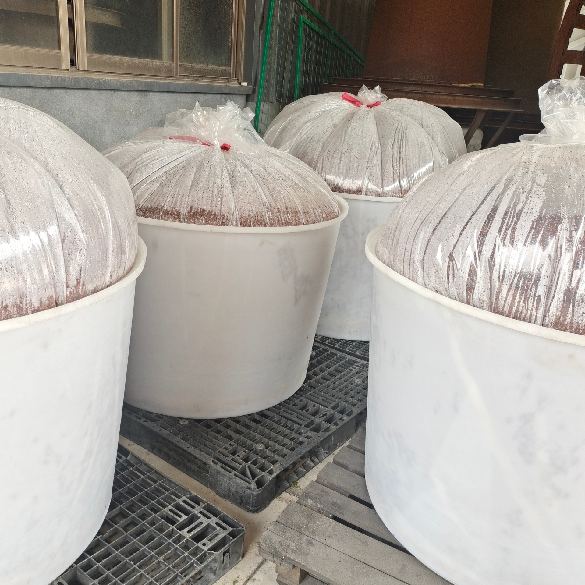 供应1000L食物加工圆形发酵桶 1吨高粱发酵圆形塑料桶