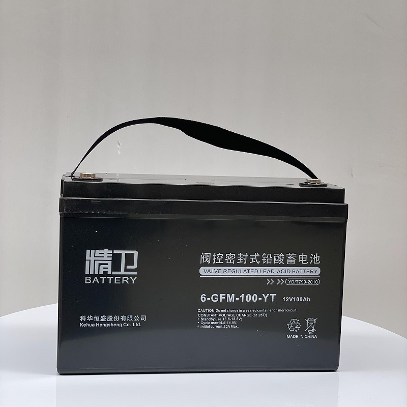 科华精卫蓄电池6-GFM-100-YT UPS电源后备电池 12V100AH 机房储能用免维护蓄电池