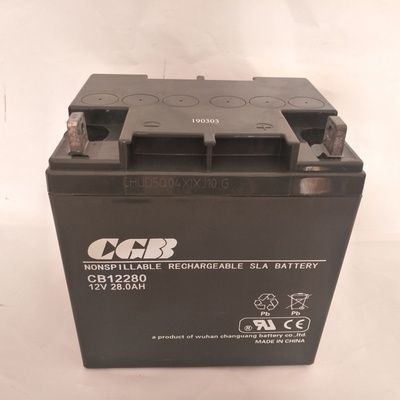 原装 CGB蓄电池CB12280 长光电池12V28AH 铅酸太阳能电池 UPS电源 EPS电源 工厂参数报价