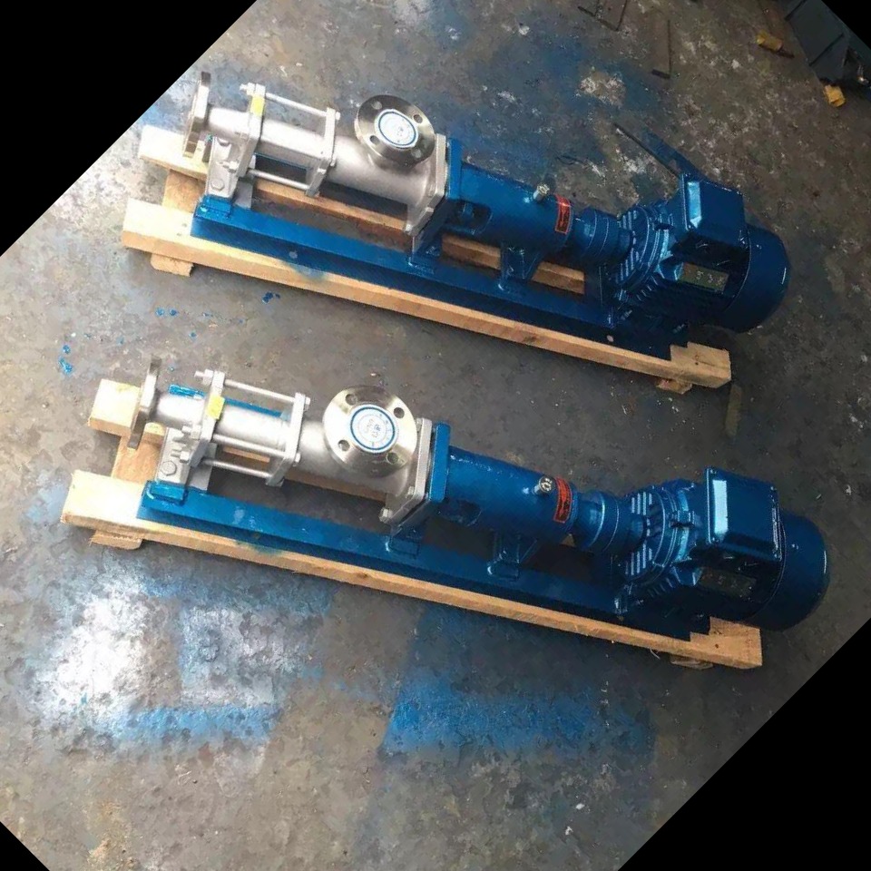 单螺杆泵 G20-1 不锈钢加药泵 鸿海实体厂家图片