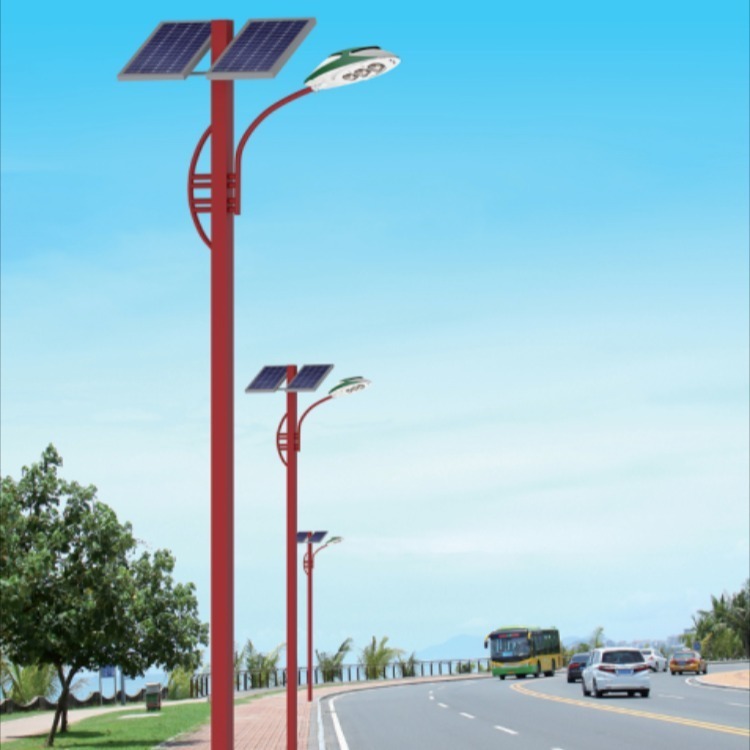 广东太阳能路灯厂家直供 6米30瓦太阳能LED路灯价格