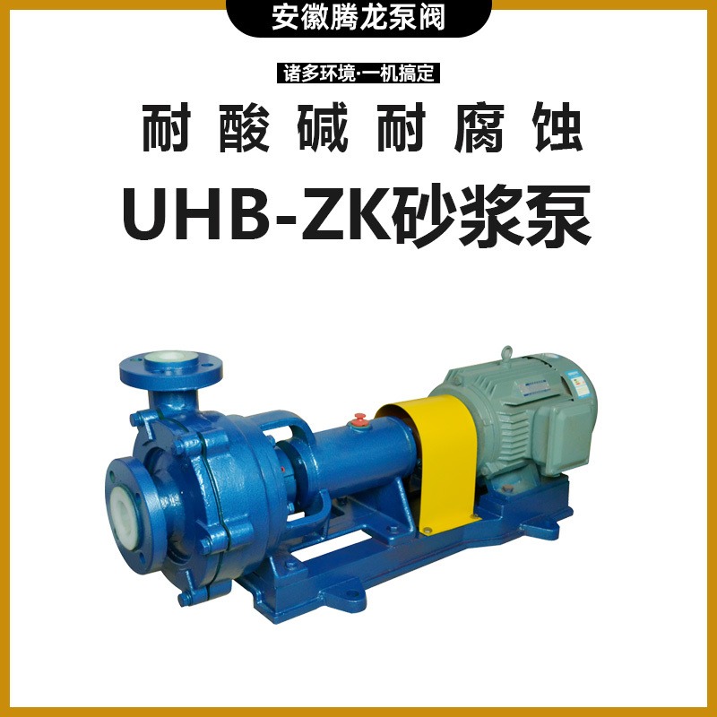 UHB-ZK砂浆泵 超高分子量聚乙烯 砂浆输送泵 腾龙泵阀图片