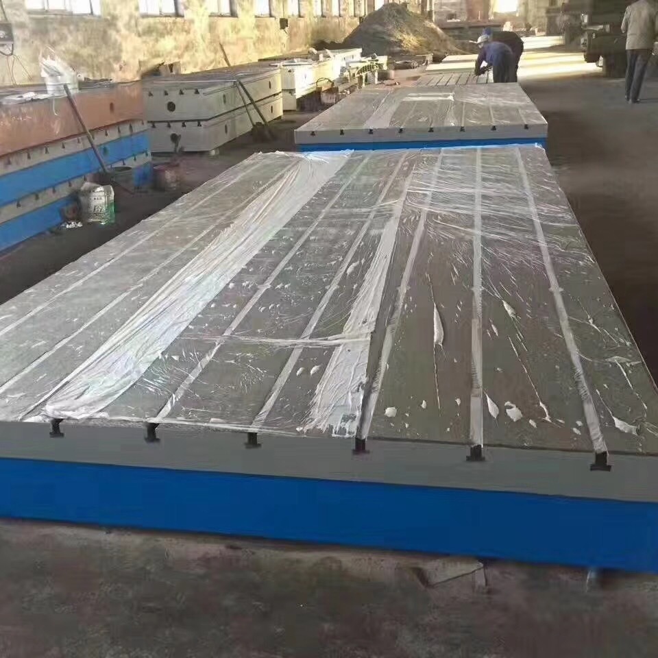 实验机床焊接工作台 铸铁焊接辅助平台 装配钳工划线平板