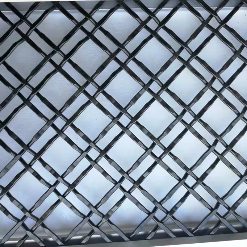 编织喷塑轧花网 不锈钢装饰网 铝板冲孔板网 幕墙装饰网 亚奇图片