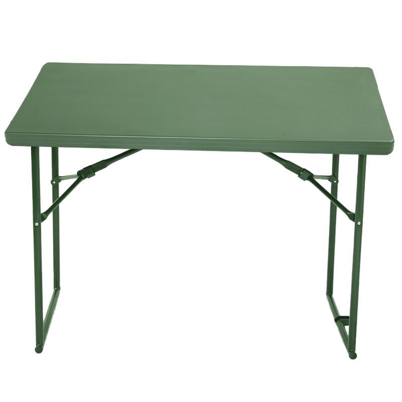 军绿吹塑桌 户外折叠桌 多功能折叠桌 会议指挥桌
