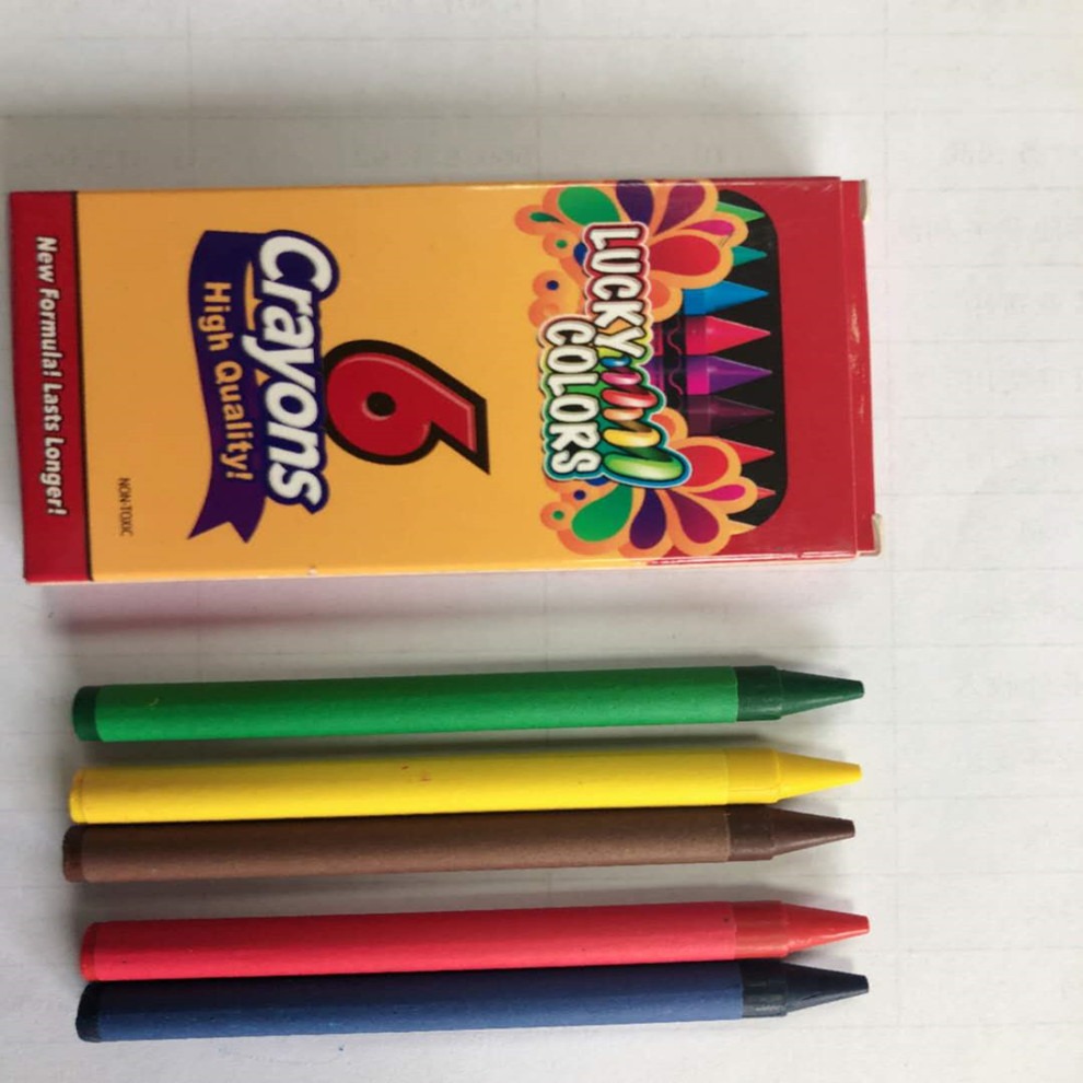 智绘牌三角蜡笔  8色 12色荧光颜料蜡笔 普通系列 可水洗 水溶性蜡笔厂家图片