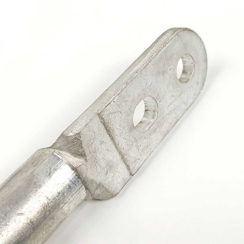 广卓钎焊双孔铜铝接头DTL-400(Q) 铜铝复合线鼻子