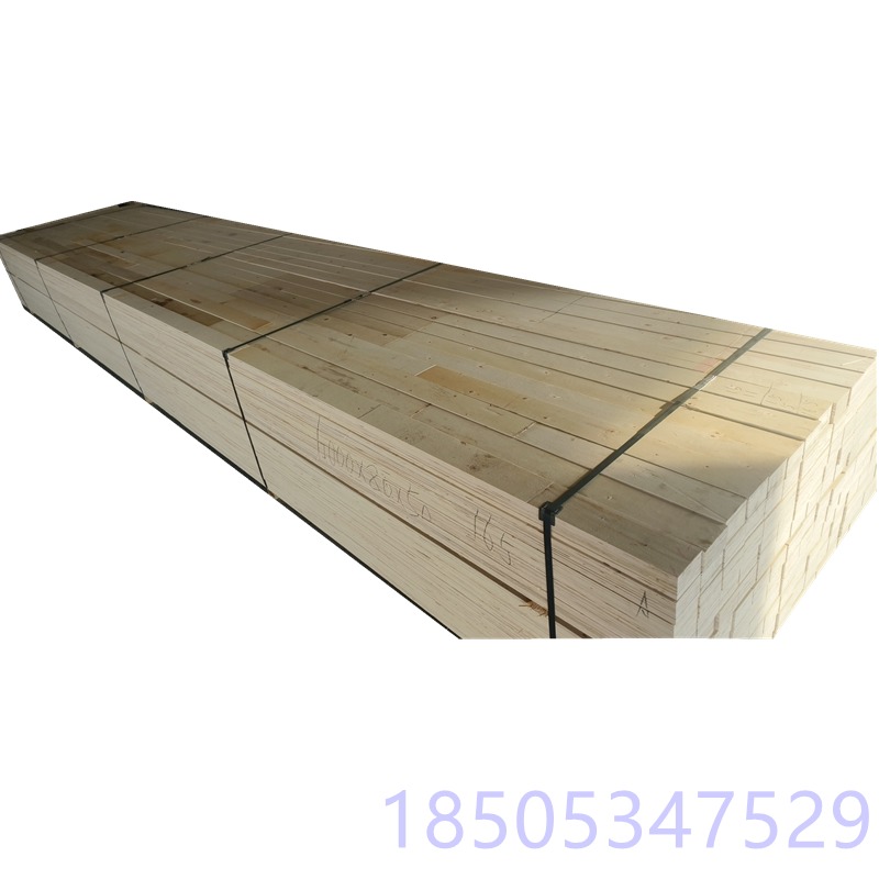 出口包装箱用免熏蒸木方 墙体隔板 杨木顺向板厂家生产