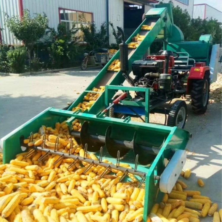 全自动大型玉米脱粒机 日产百吨玉米脱粒机 大型玉米脱粒机图片