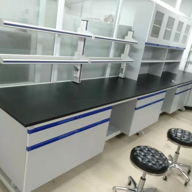 山东业创实验桌实验凳化学实验台全钢水槽台支持批发图片