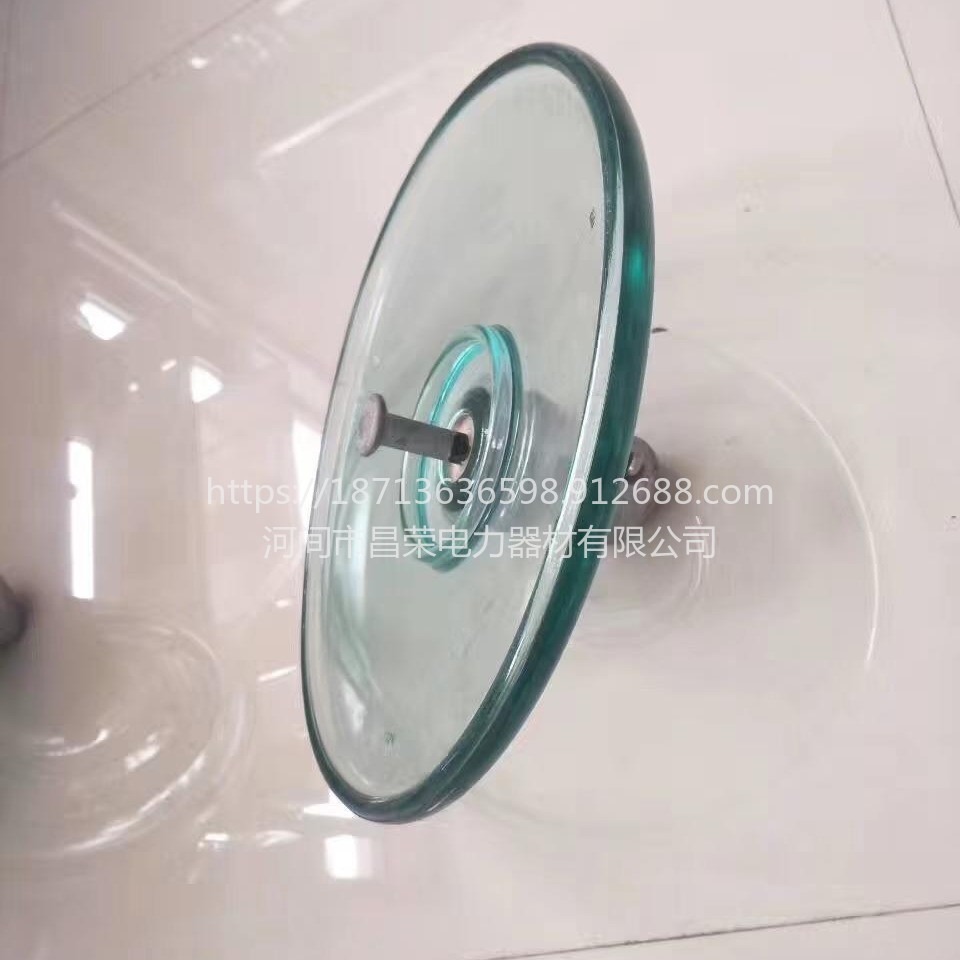 昌荣电力 钢化玻璃绝缘子 悬式玻璃绝缘子 U160BP/155