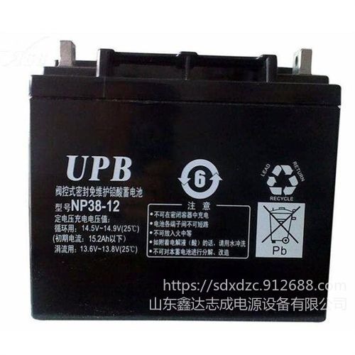UPB蓄电池NP24-12 铅酸蓄电池12V24AH UPS电源铅酸蓄电池直流屏安防报警系统图片