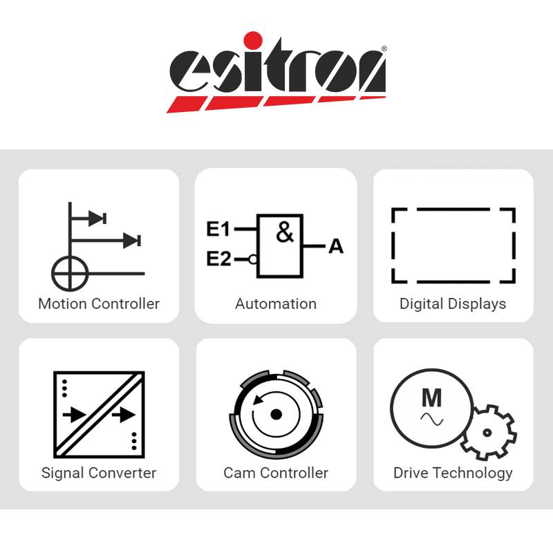 esitron-electronic凸轮控制器4Framesizes电动液压
