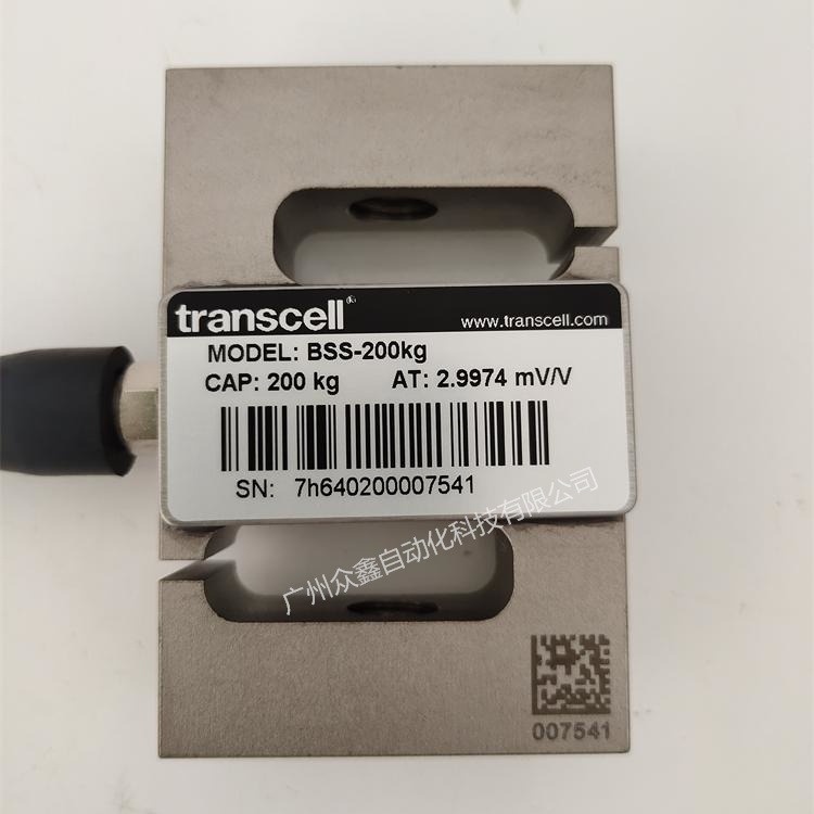 美国Transcell传力称重传感器BSS-750KG传力传感器原装现货