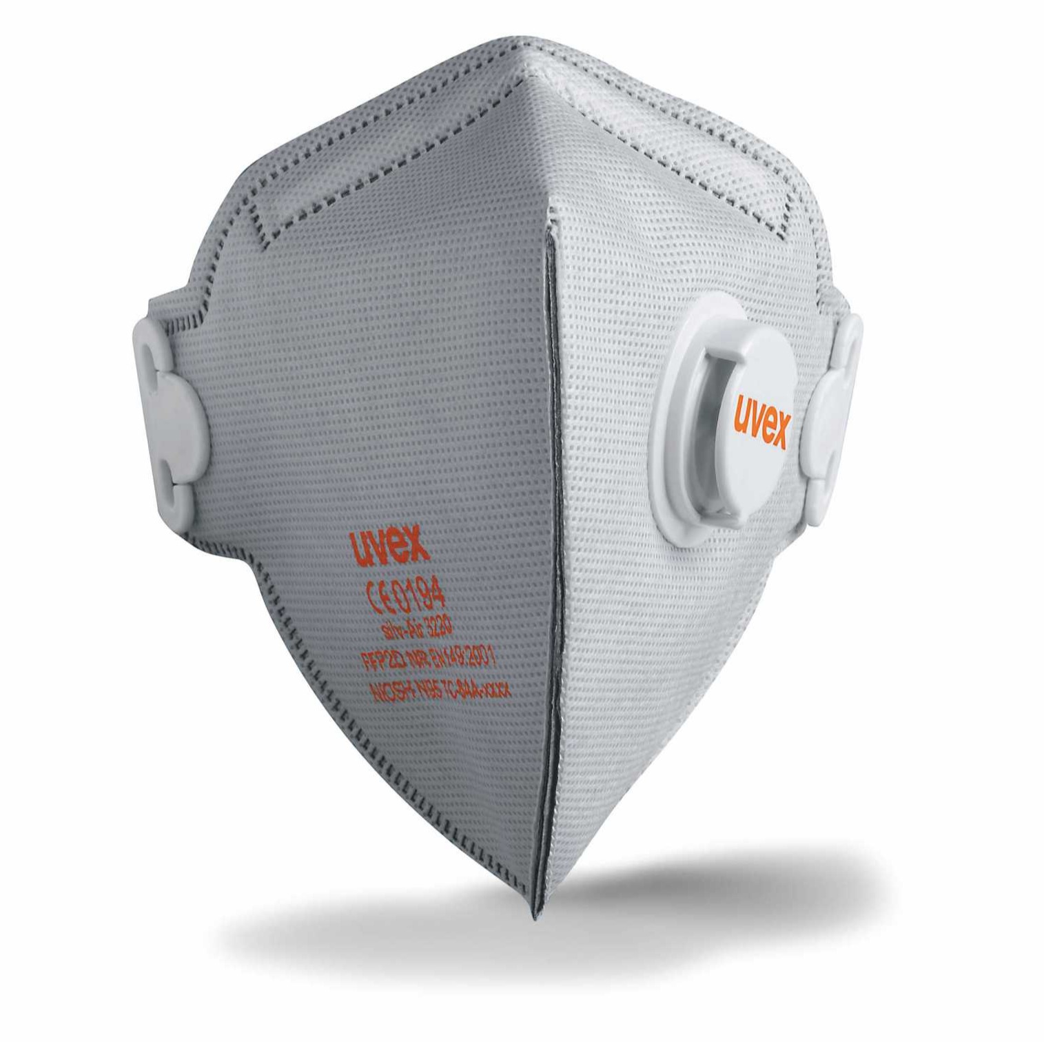 UVEX优唯斯8733220带阀FFP2折叠式防尘口罩