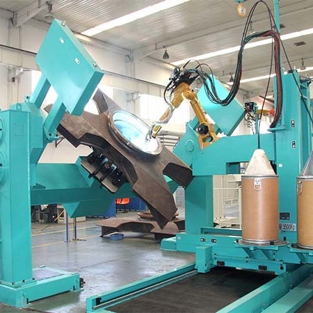 多工位焊接机器人 自动焊接生产线 协作全自动焊接机器人 工业机器人焊接化设备 自动化焊机 赛邦智能