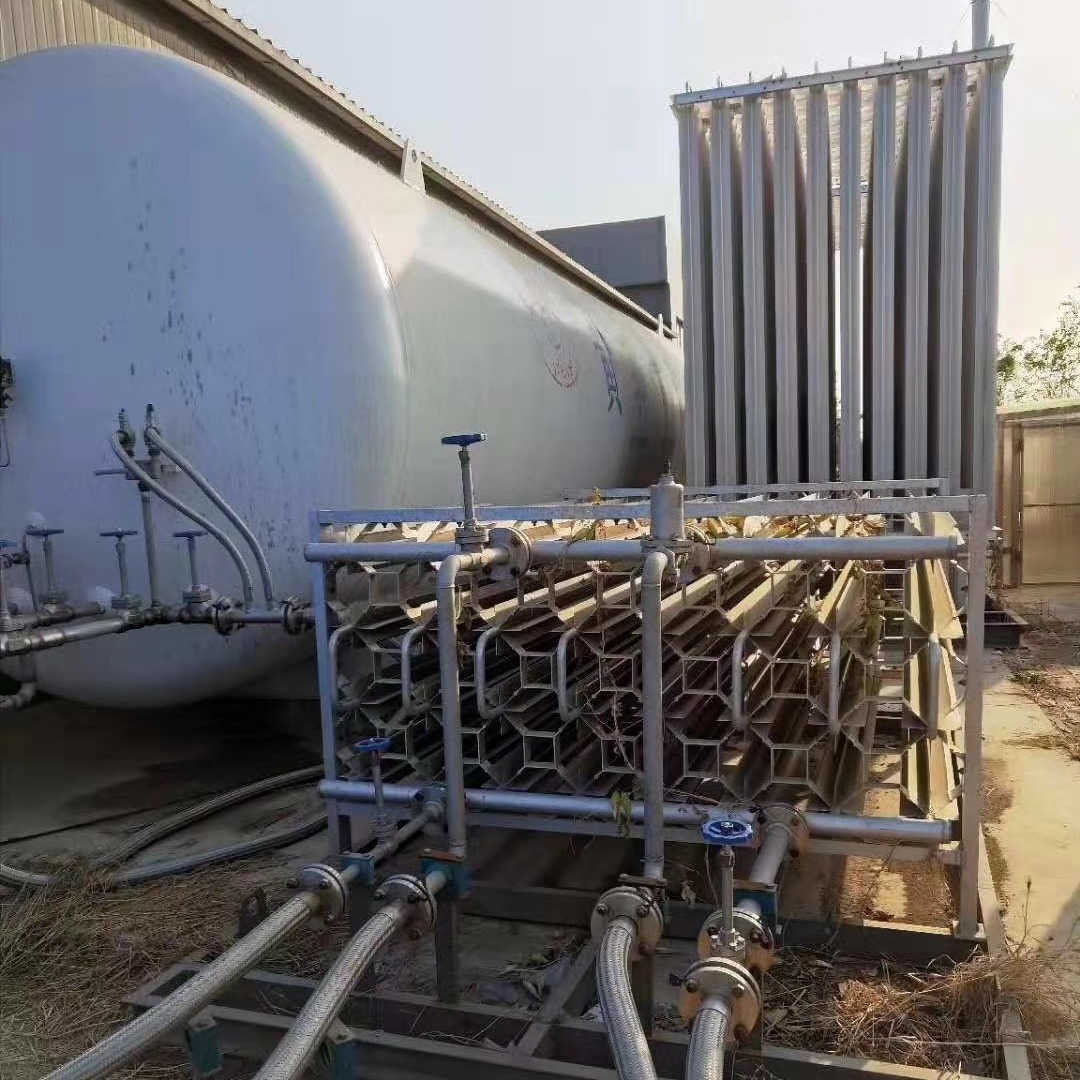 回收一体式LNG气化站   回收小型LNG汽化站   福建回收二手锅炉专用汽化器    二手氧氮氩高压汽化器