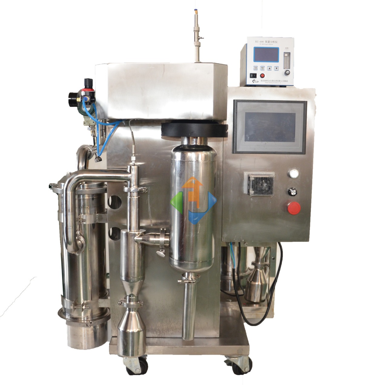 广东供应聚莱品牌大容量有机溶剂喷雾干燥机JT-5L灵敏度的测压系统