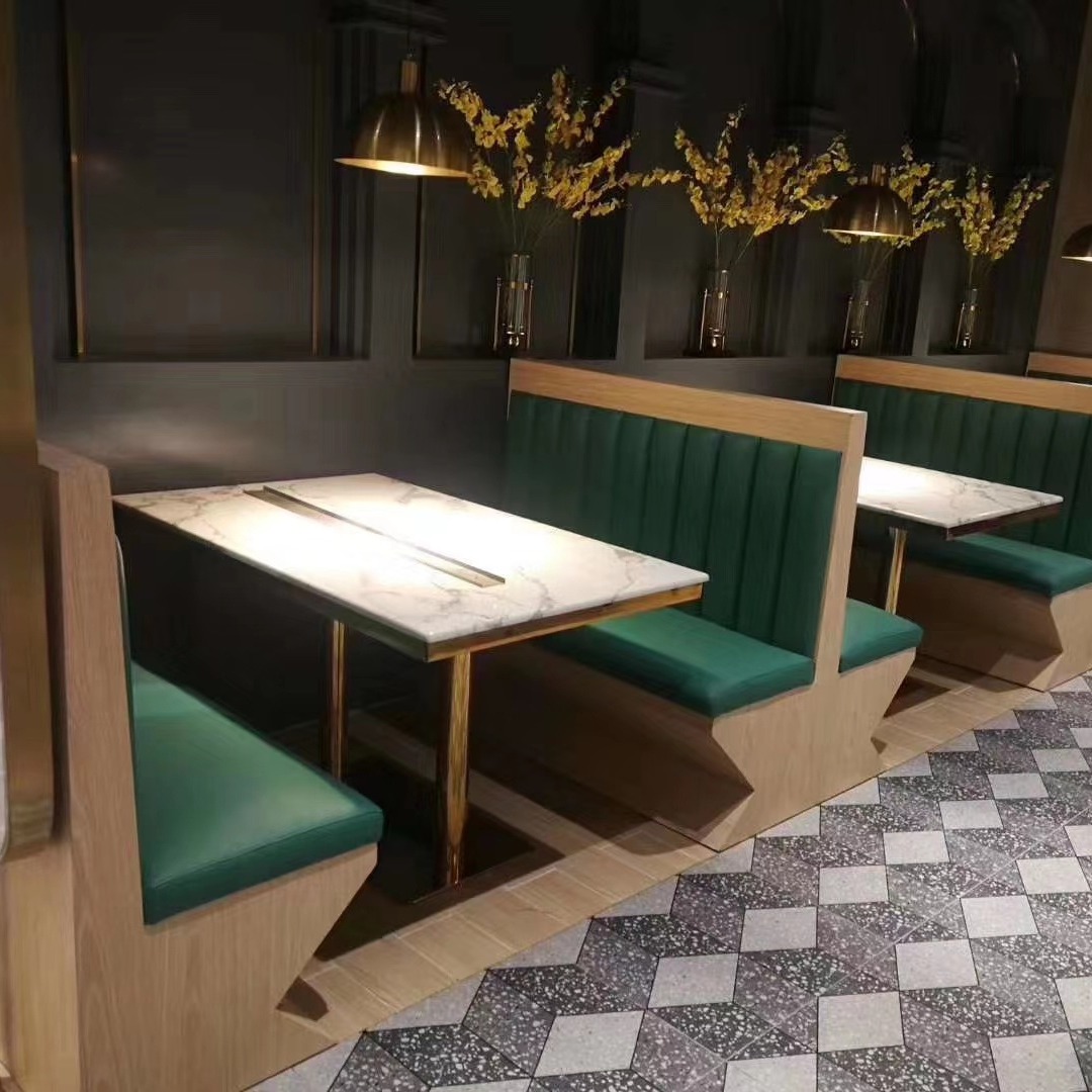 多多乐 DDLJJ108餐厅桌椅防滑垫 港式餐厅桌椅 碳化木餐厅桌椅图片