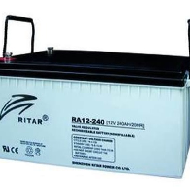RITAR瑞达蓄电池RA12-240发电厂船舶邮电局12V240AH房车UPS电源用