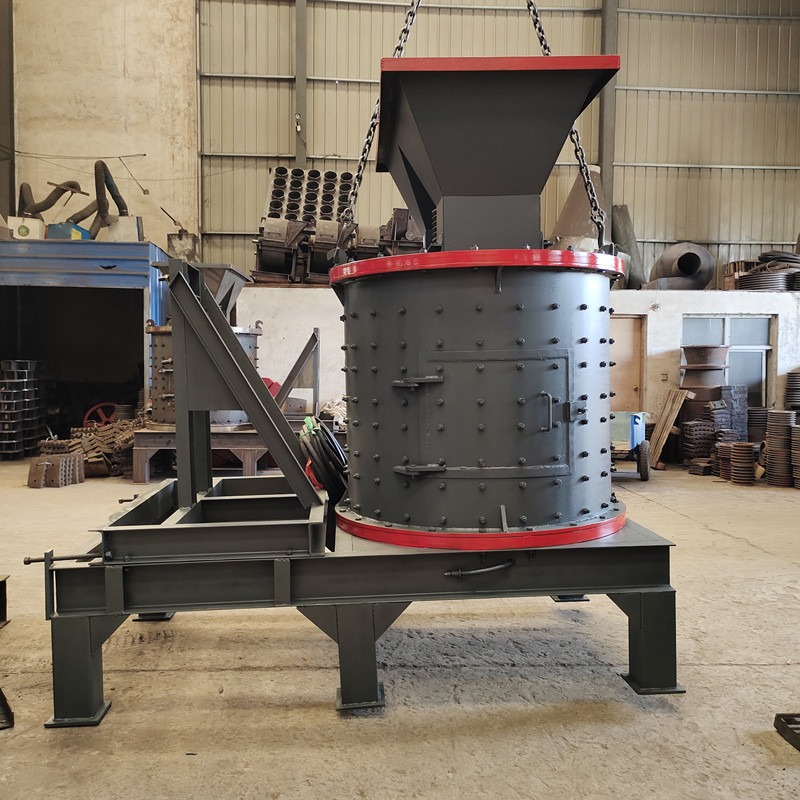 立轴式生铁屑粉碎生产线 多层复合式破碎机 煤矸石炉渣粉碎机
