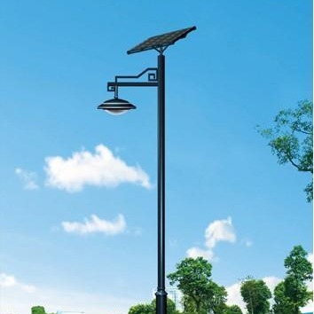乾旭照明8米10米12米双臂太阳能路灯 光伏LED路灯 城市道路照明灯