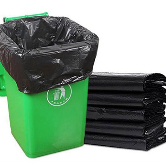 河北福升塑料包装有限公司    环保黑色垃圾袋   大号垃圾袋   可定制   平口式垃圾袋  全新料   可定制印刷