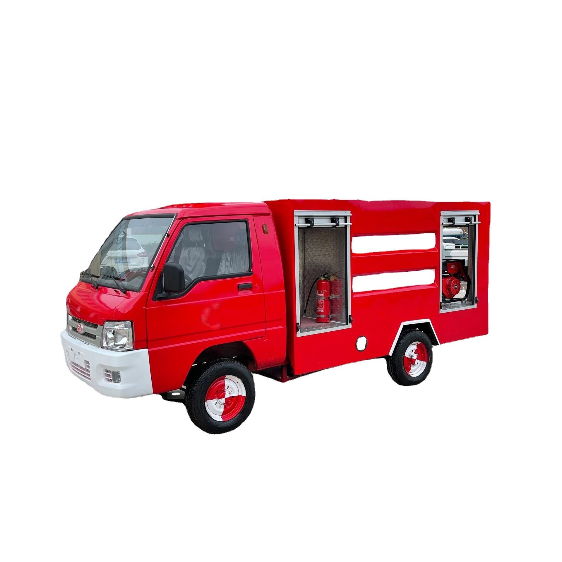 北京小型消防车 微型水罐消防车 电动新能源自吸救援车 中运威