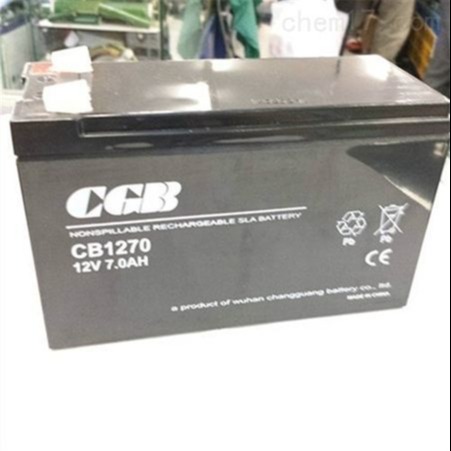CGB长光蓄电池CB1270 12V7AH 通讯 UPS电源 EPS消防应急电源电池