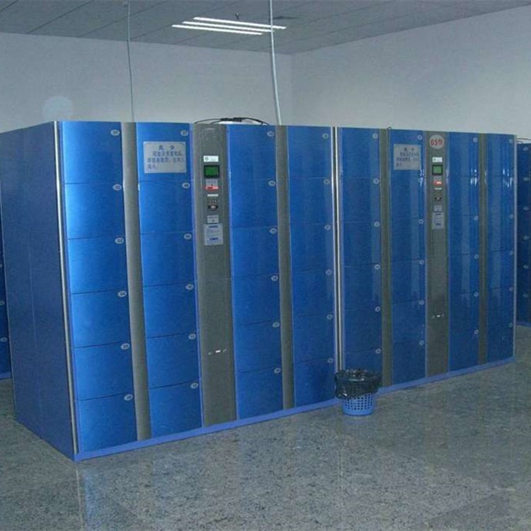 云南钢制存包柜商场自助存包柜 昆明智能储物柜工厂车间员工物品柜
