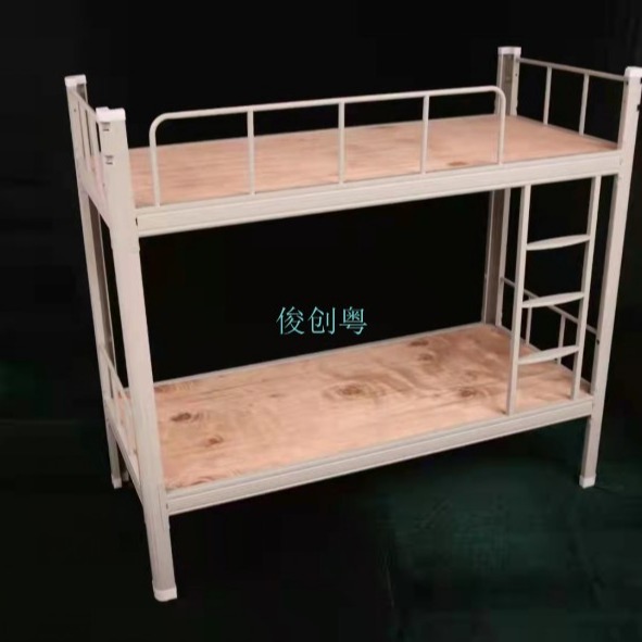 佛山集装箱铁架床带箱体的钢架床批发单人钢制床生产工勤人员铁架床