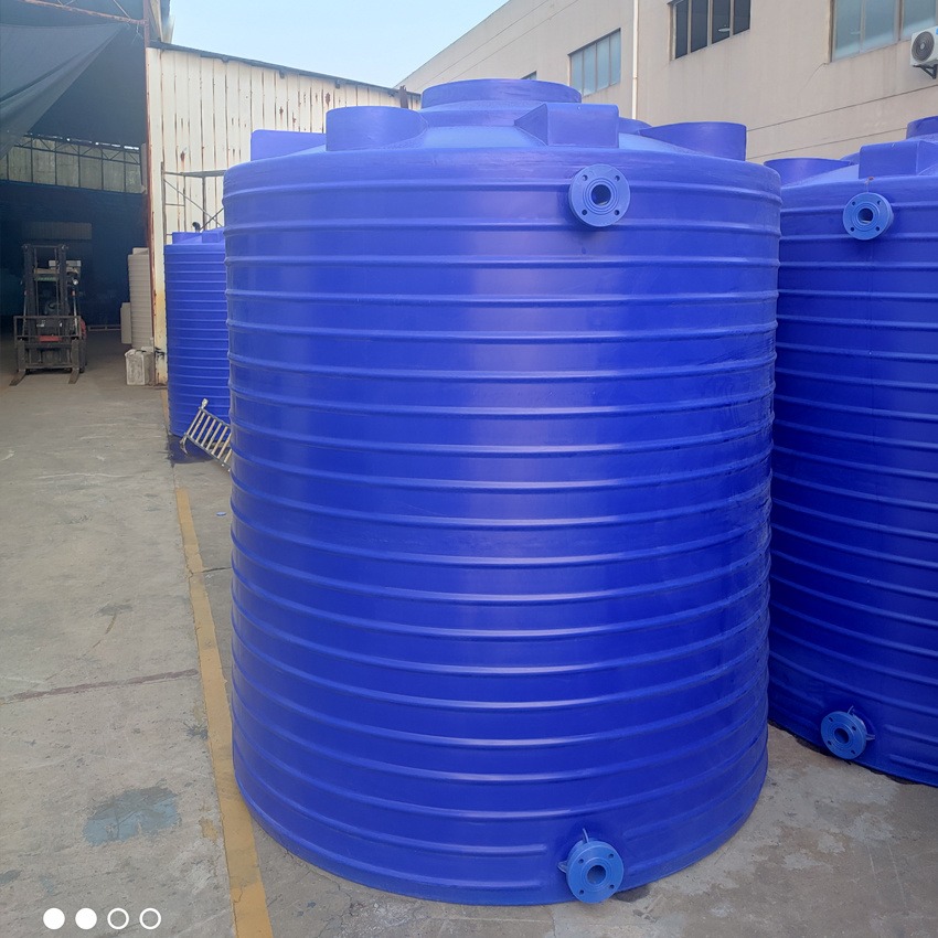 垃圾渗滤液储罐 10吨塑料水箱立式圆柱体 LLDPE材质 化工储蓄