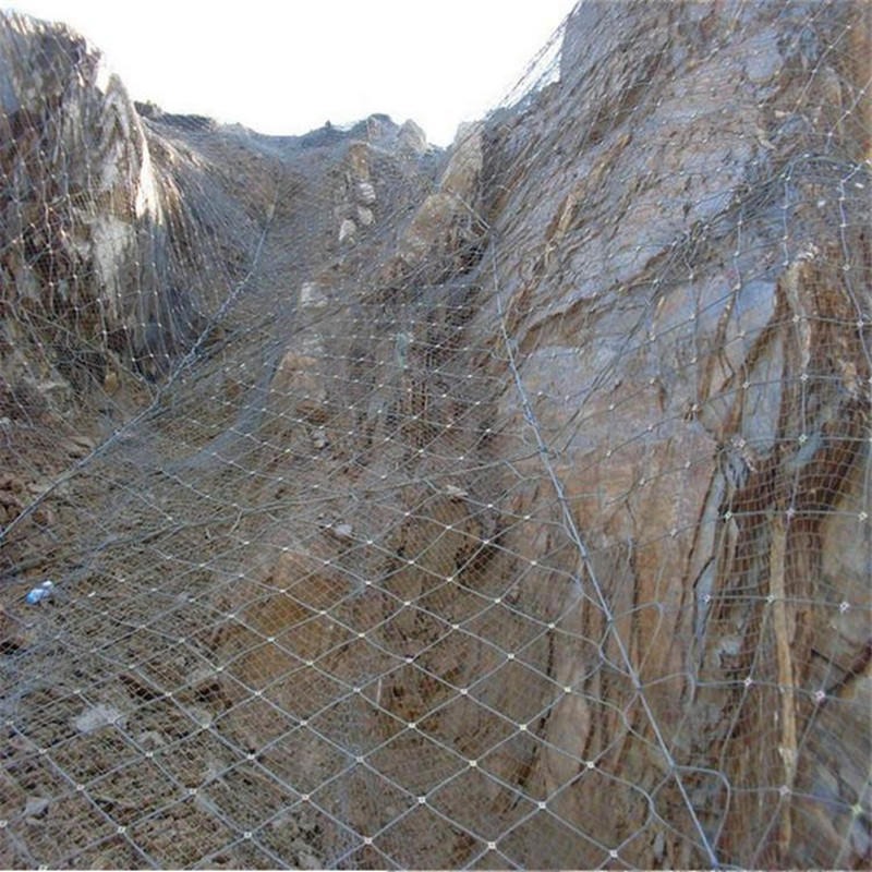 主动防护网 SNS钢丝绳山体挂网 岩石坡面安装挂网 亚奇供货