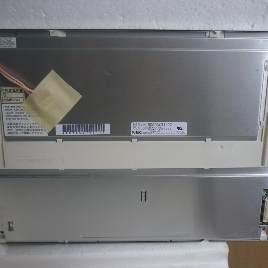 迪亚赛 全新现货NEC12.1寸  NL8060BC31-27 日本兄弟机床B00系统显示屏 NEC/日本电气