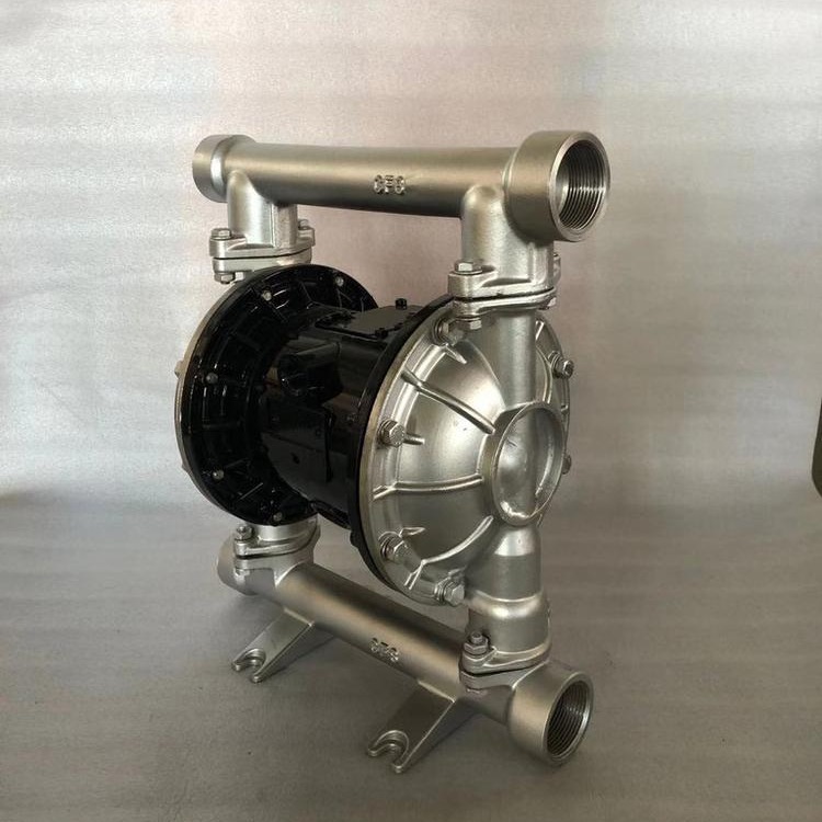 QBY-50气动隔膜泵 耐腐蚀气动隔膜泵 吨桶用气动隔膜泵