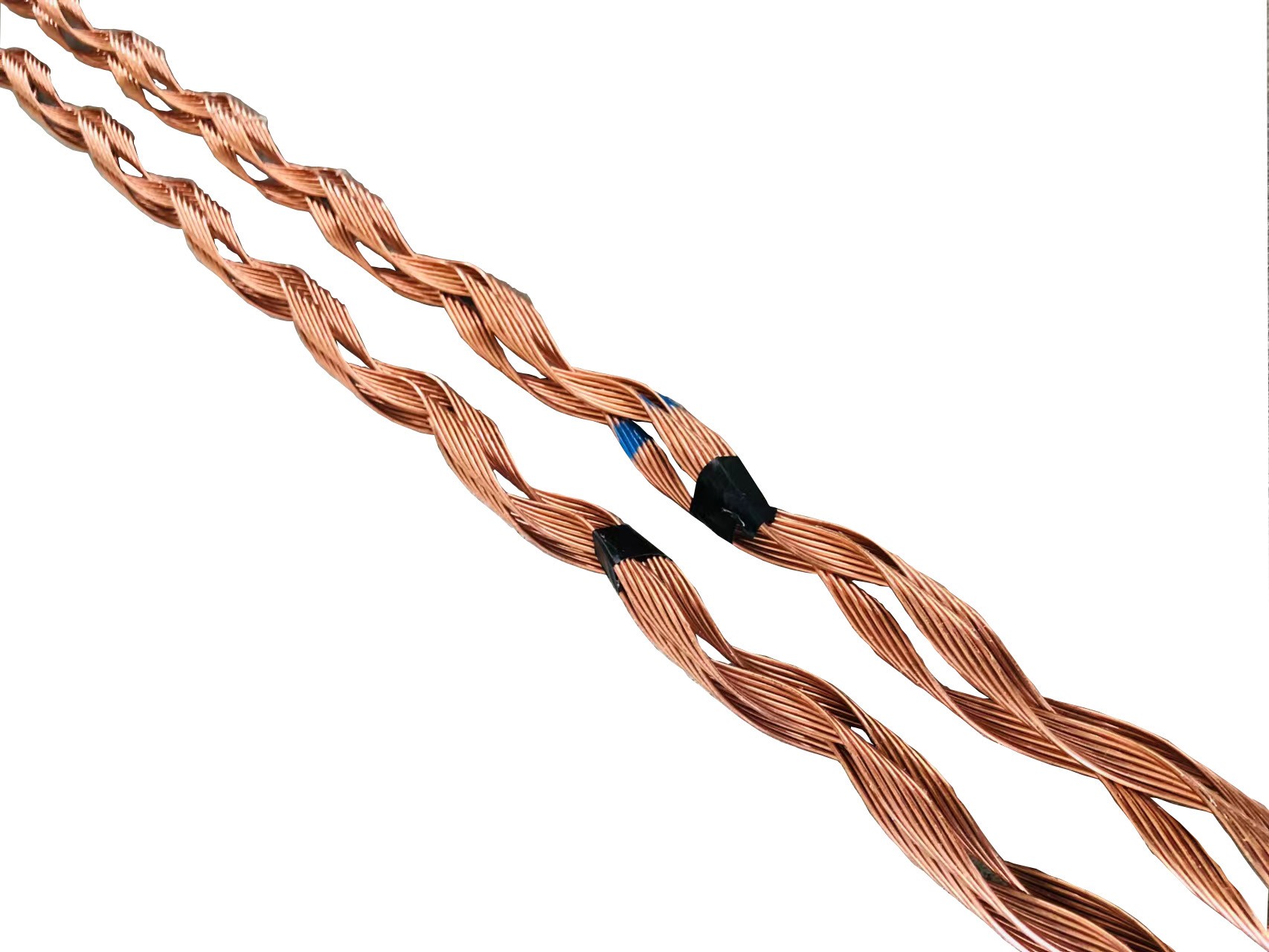 山东厂家150型铜包钢护线条铁路电气用预绞丝保护条