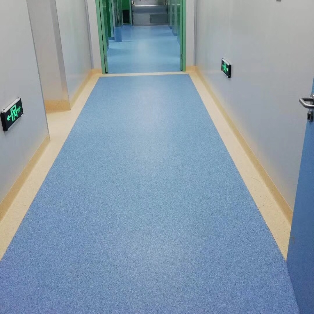 上海医院pvc塑胶地板耐磨走廊医院pvc地板