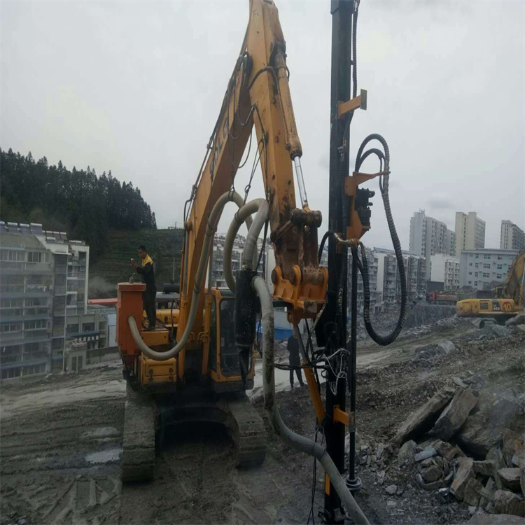 江西萍乡挖掘机液压钻机 挖机改钻机 应用广泛