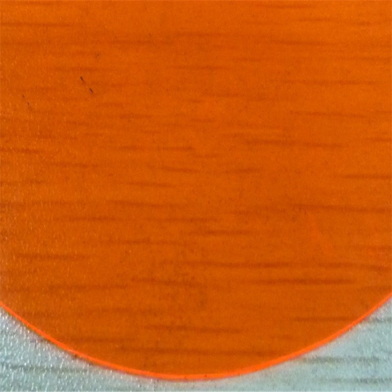 PVC荧光膜 荧光橙0.39mmPVC防水膜 化妆包面料