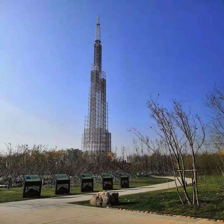 景观电视塔 楼顶电视塔 四柱广播电视塔   泰翔生产10米-200米 质量可靠