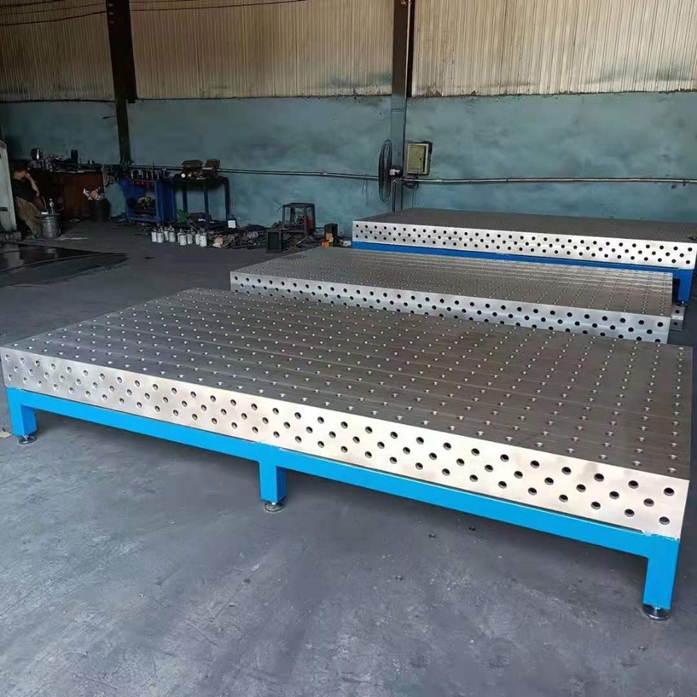 铸铁焊接平台厂家 检验划线平板 三维柔性焊接平台 宝都工量具