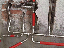 喀什管佬头对焊管件45°A型弯头二次供水覆塑保温薄壁不锈钢管